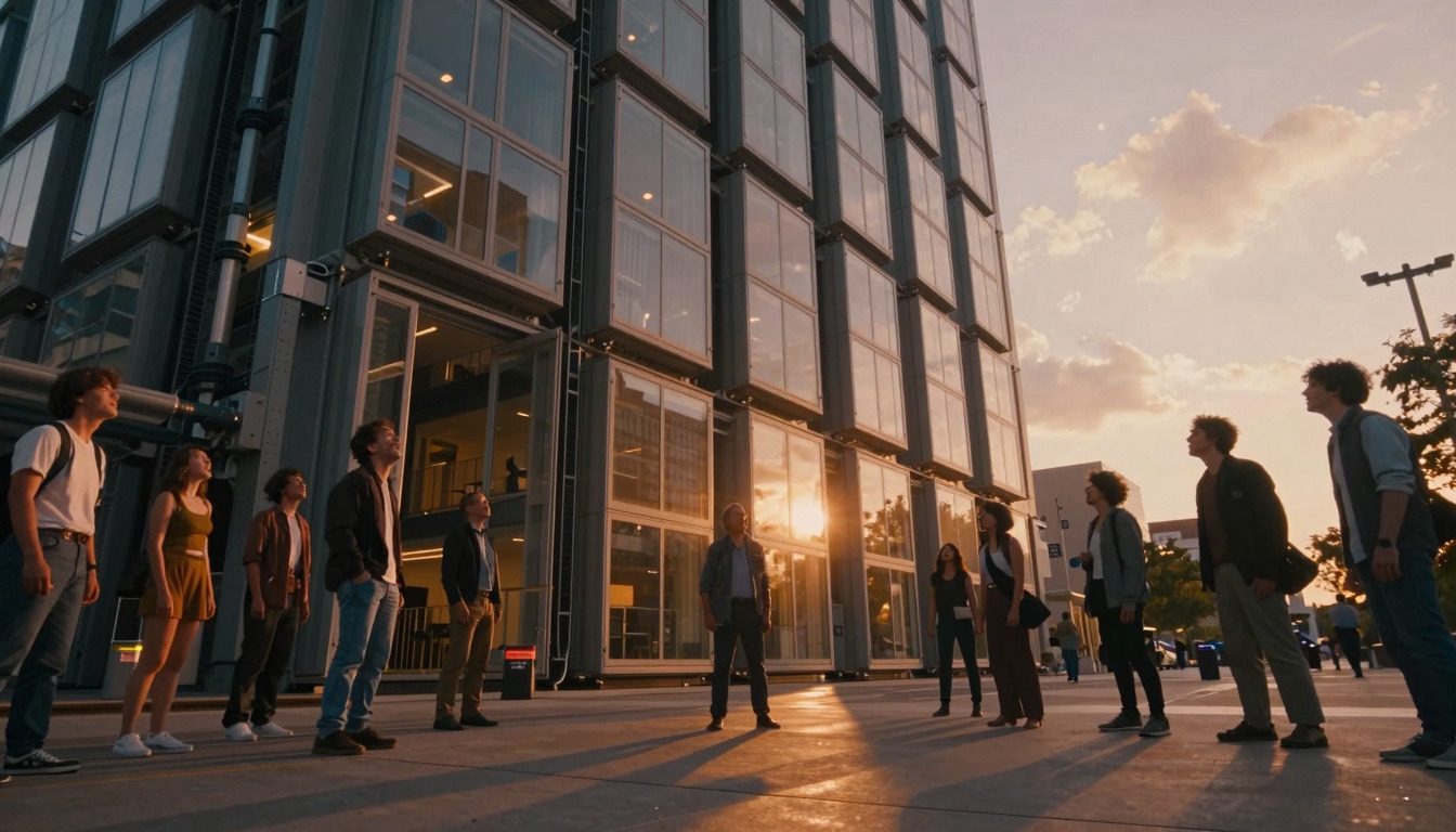 Архитектура перемен: Технология динамической геометрии зданий