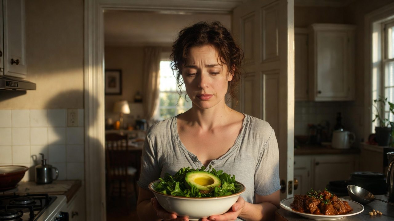 Эффект пищевой инерции: почему лёгкий салат может оставить вас голодным, а&nbsp;плотный рагу — дать энергию на&nbsp;весь день