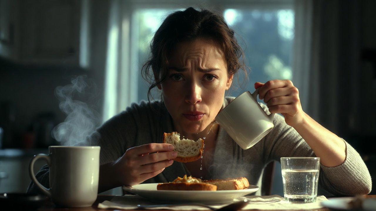 Ловушка чистой воды: почему привычка запивать еду большим количеством жидкости блокирует сигналы о&nbsp;сытости