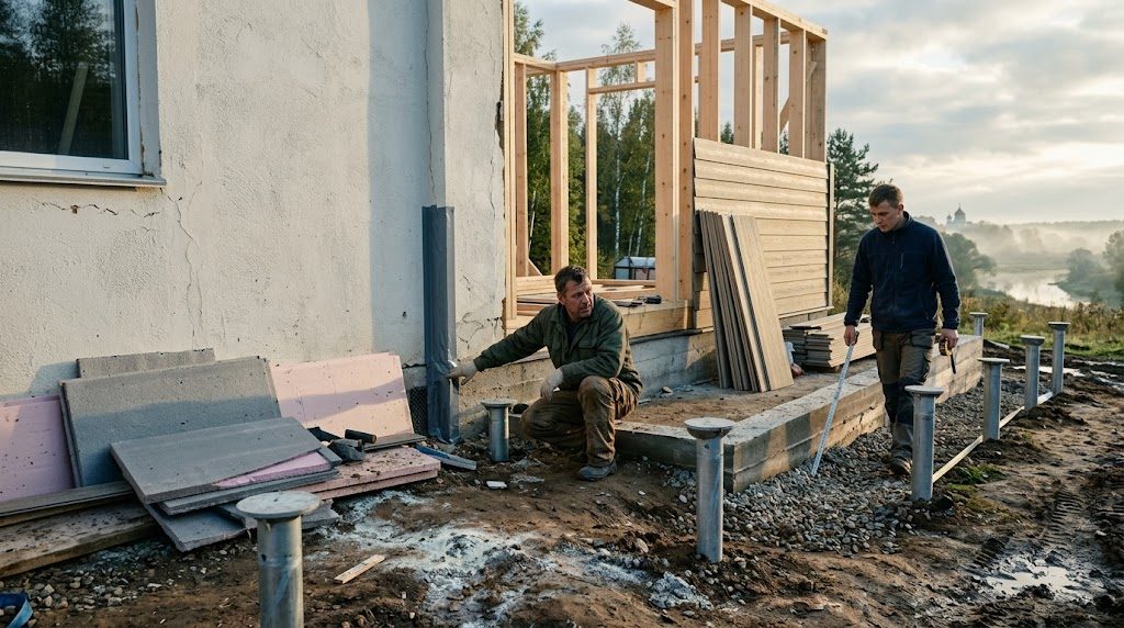 Построить пристройку Сергиев Посад