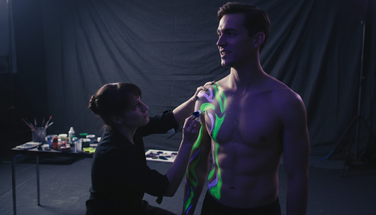 Светящийся код: как создать впечатляющий UV-бодиарт и не остаться в темноте